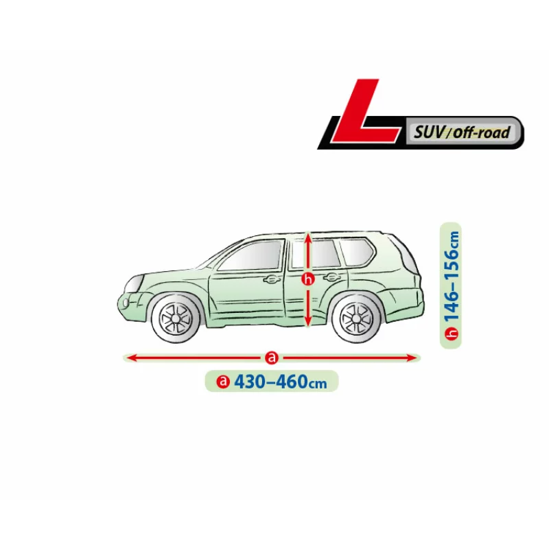 Prelata auto completa Mobile Garage - L - SUV/Off-Road Garage AutoRide