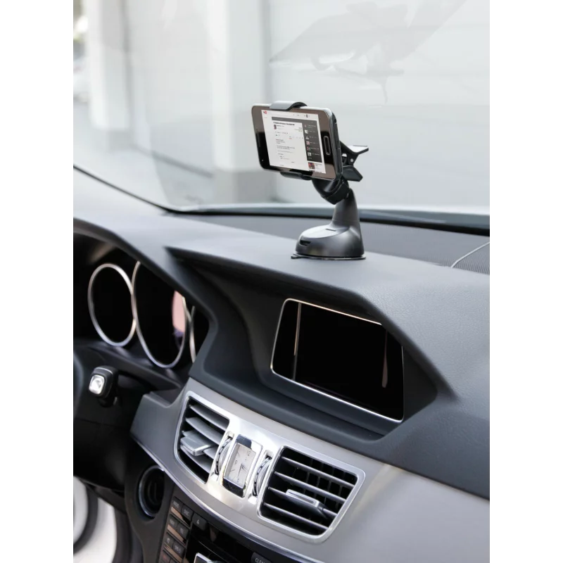 Suport telefon mobil reglabil cu ventuza Quick-Clip 1 Garage AutoRide