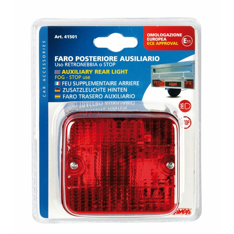 Lampa ceata spate rosu 12V Garage AutoRide