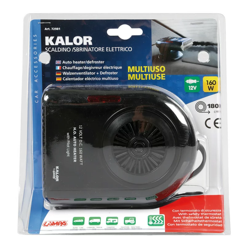 Aeroterma Kalor incalzire dezaburire 12V 160W Garage AutoRide