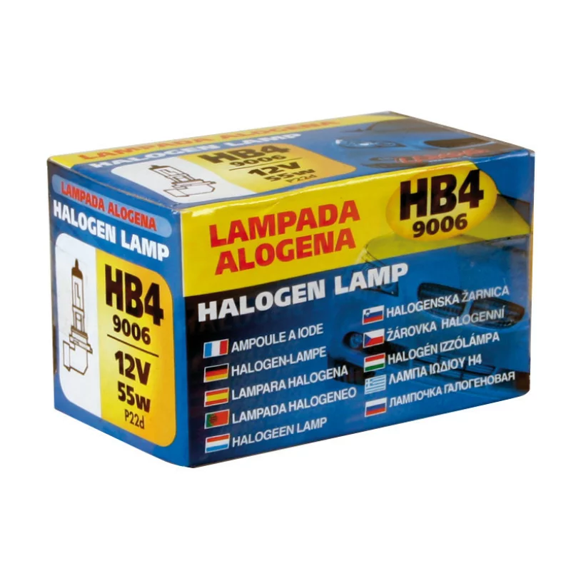 Bec halogen 12V - HB4 9006 - 51W - P22d 1buc Lampa Garage AutoRide