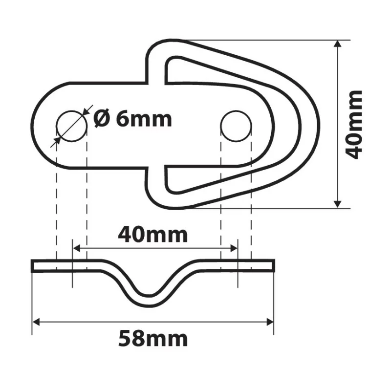 Inele fixare marfa tip D 2buc G-4 Garage AutoRide