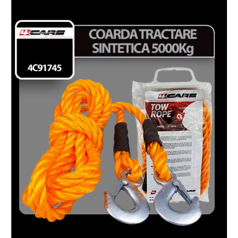 Coarda tractare sintetica 4Cars - 5000kg Garage AutoRide