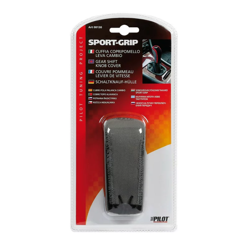 Husa maner schimbator viteze Sport-Grip - Gri/Negru Garage AutoRide