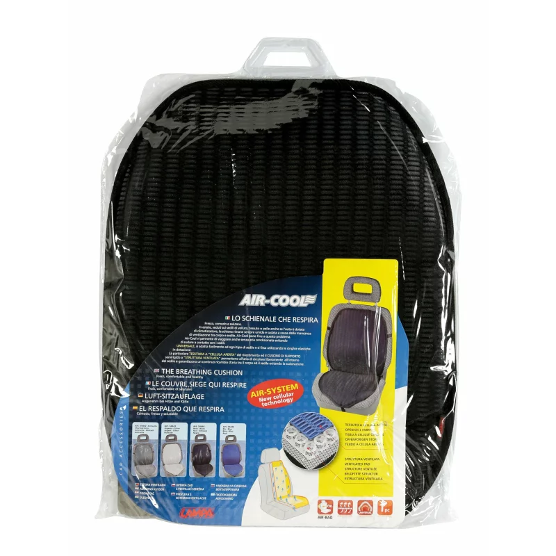 Husa scaun fata respiranta Air-Cool 1buc - Negru Garage AutoRide