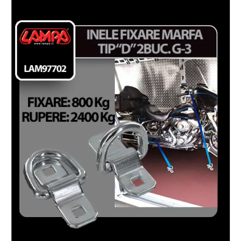 Inele fixare marfa tip D 2buc G-3 Garage AutoRide