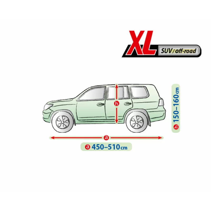 Prelata auto completa Mobile Garage - XL - SUV/Off-Road Garage AutoRide