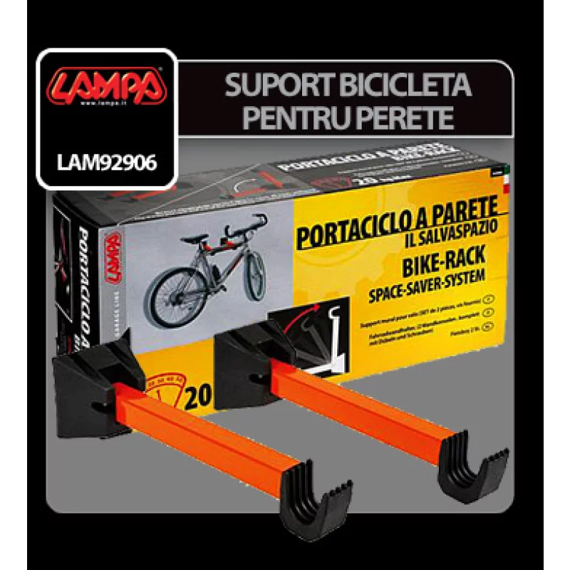 Suport bicicleta pentru perete Lampa Garage AutoRide