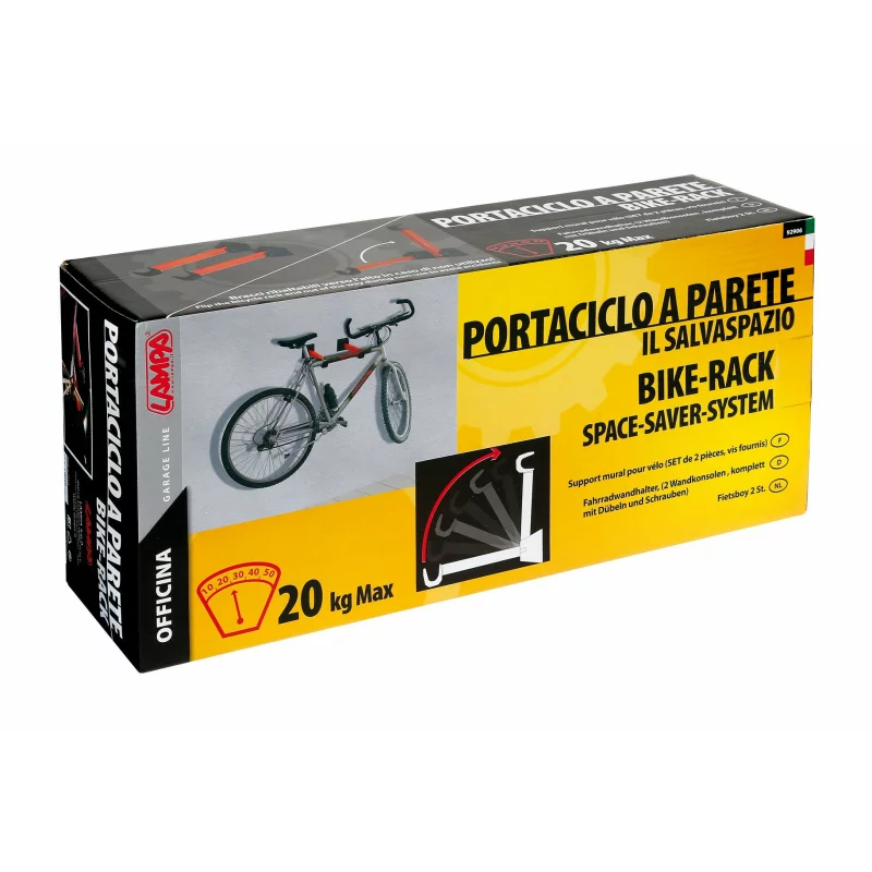 Suport bicicleta pentru perete Lampa Garage AutoRide