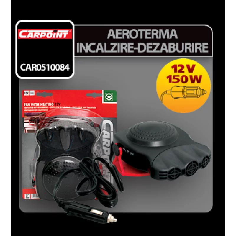 Aeroterma incalzire dezaburire 12V 150W Garage AutoRide