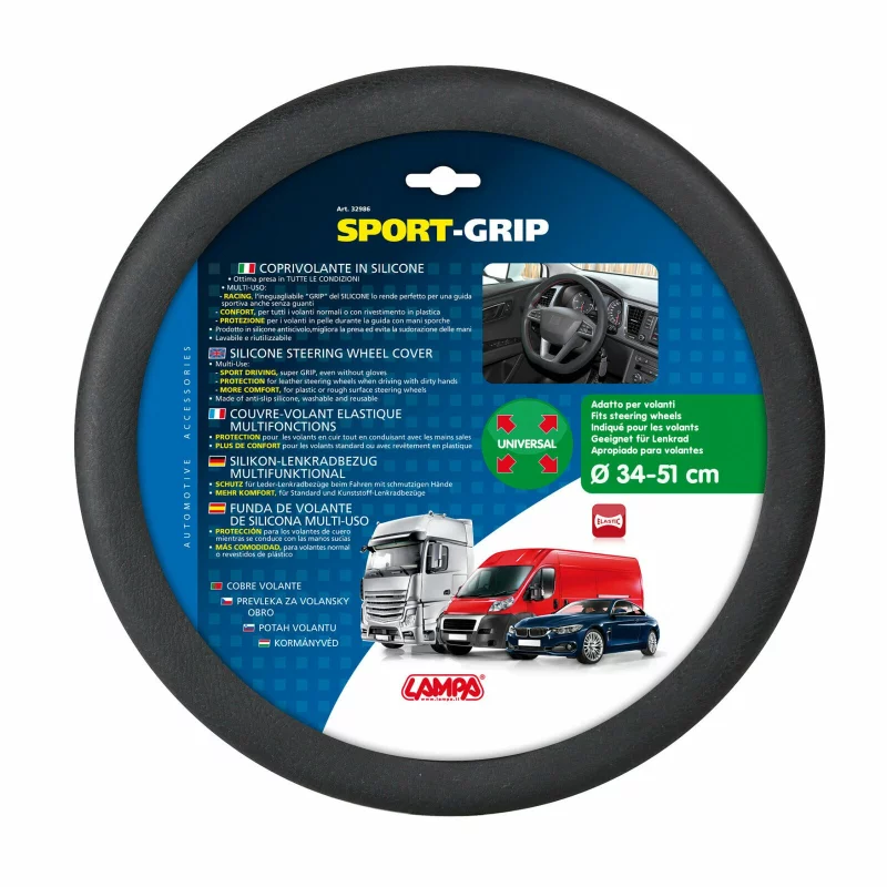 Husa volan silicon Sport-Grip - Universal - Ø 35/45cm Garage AutoRide