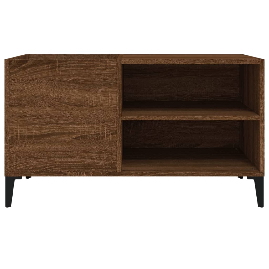 Dulap pentru discuri stejar maro, 84,5x38x48 cm, lemn prelucrat GartenMobel Dekor