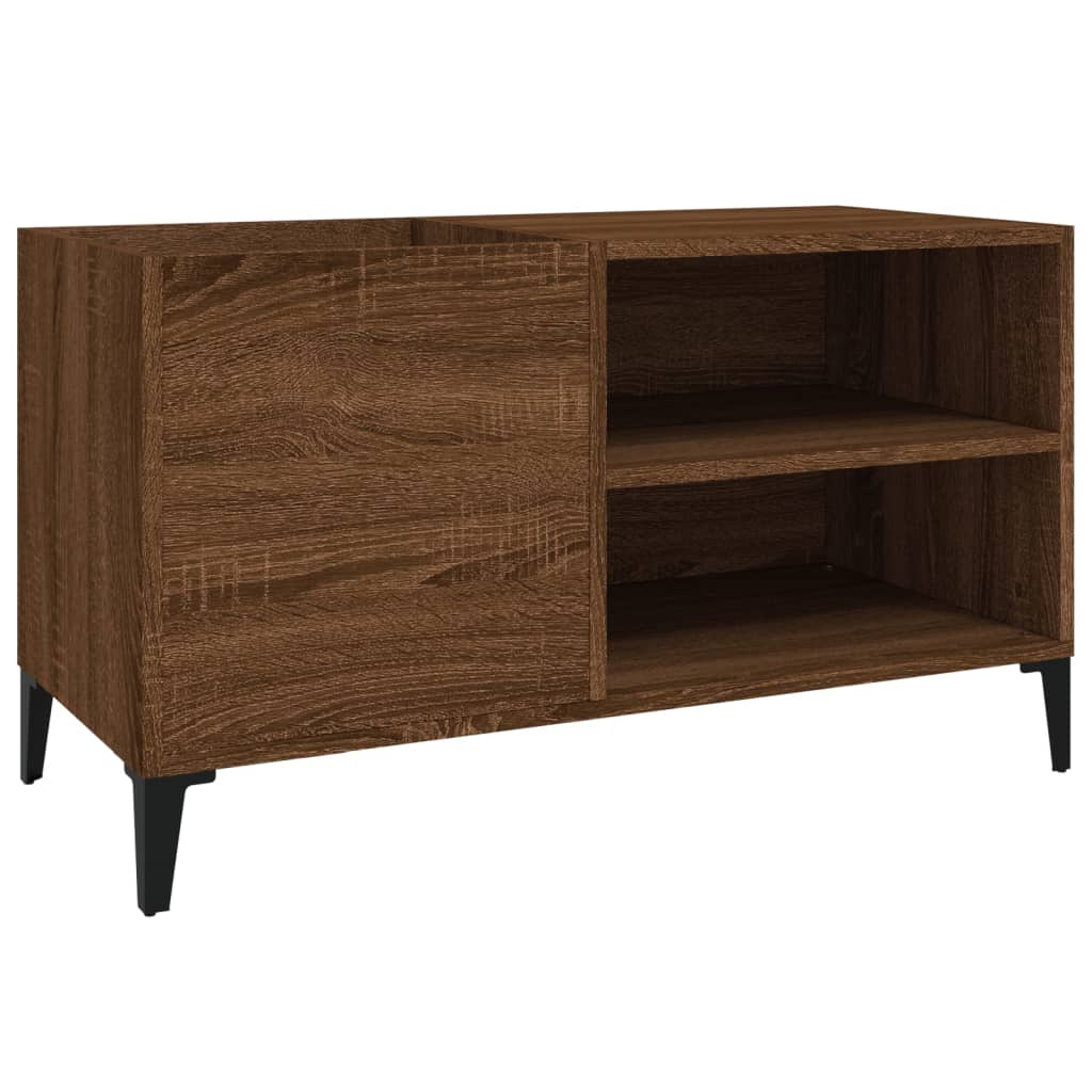 Dulap pentru discuri stejar maro, 84,5x38x48 cm, lemn prelucrat GartenMobel Dekor