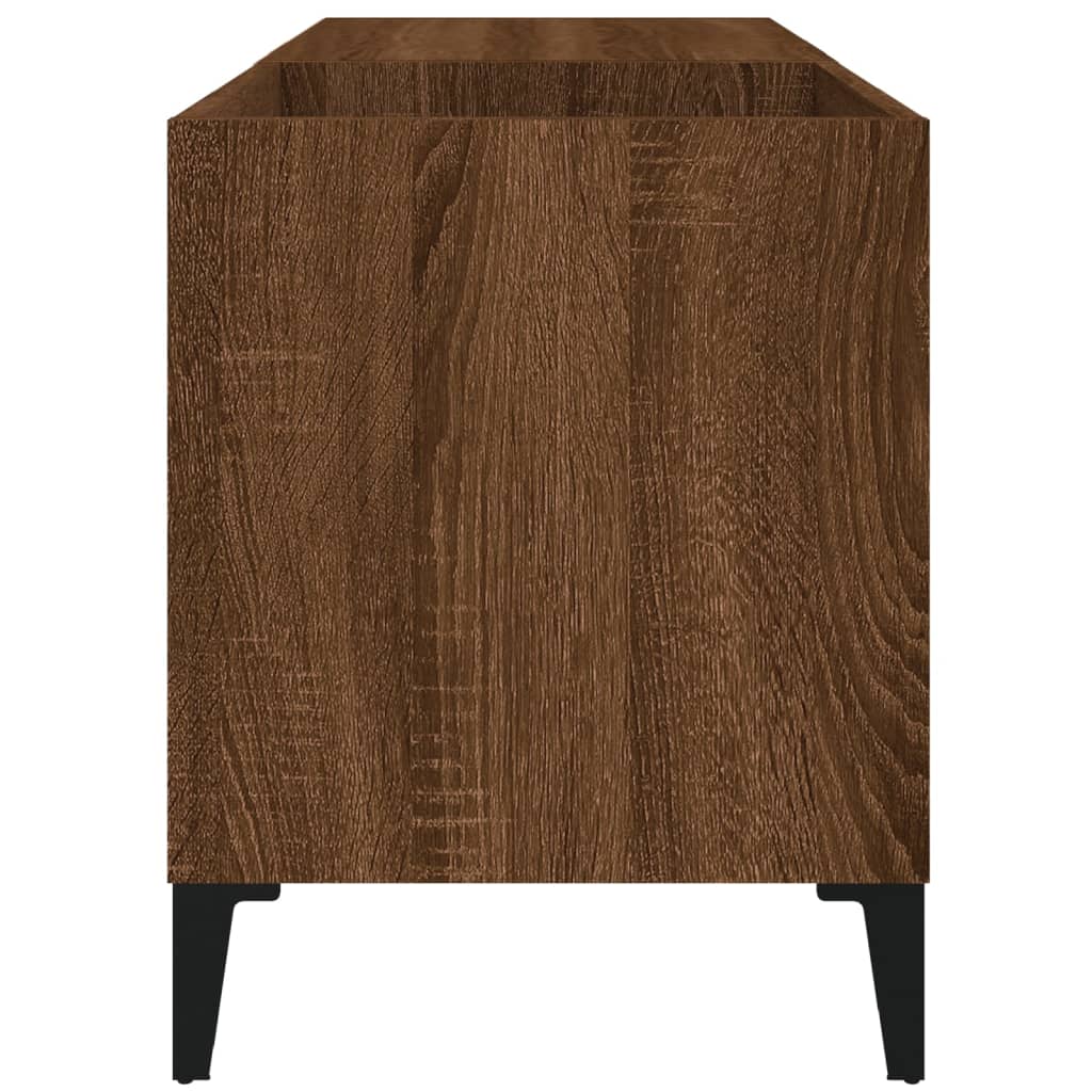 Dulap pentru discuri stejar maro, 84,5x38x48 cm, lemn prelucrat GartenMobel Dekor