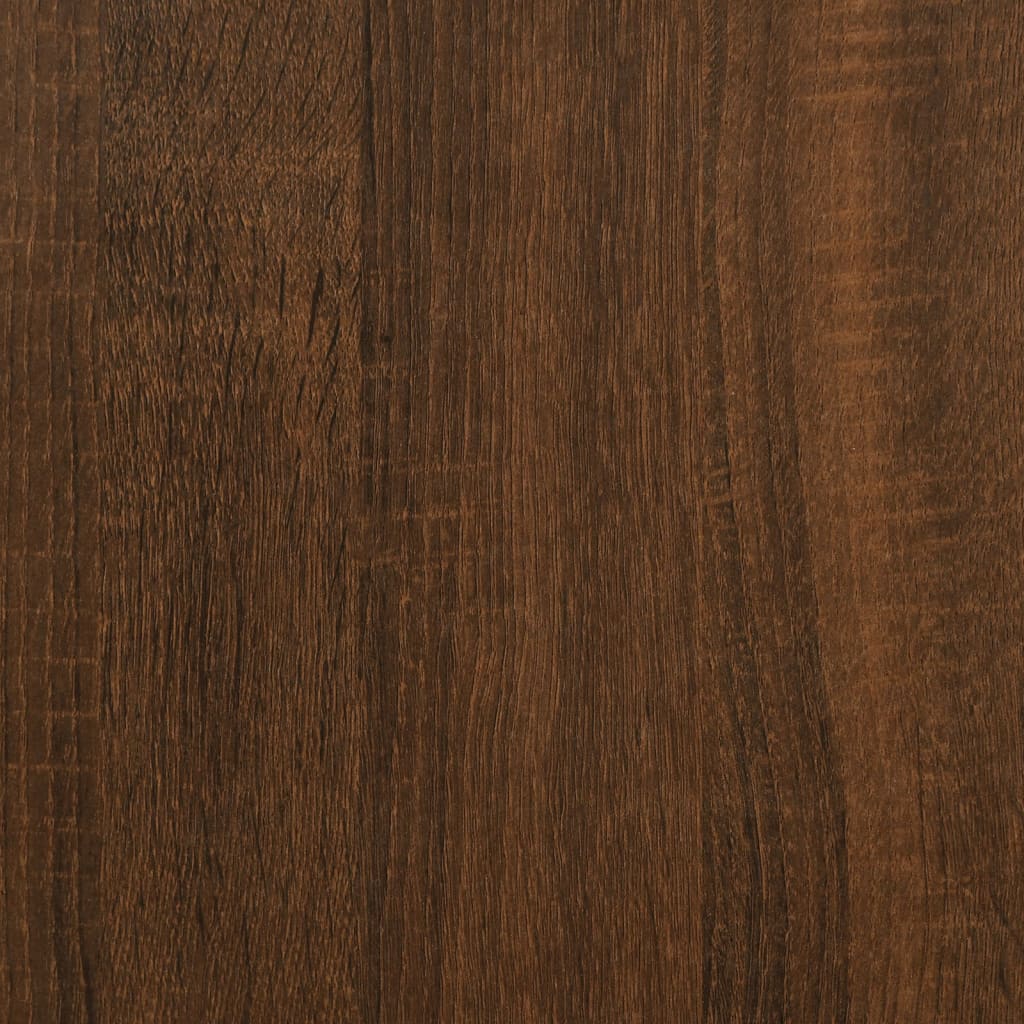 Dulap pentru discuri stejar maro, 84,5x38x48 cm, lemn prelucrat GartenMobel Dekor