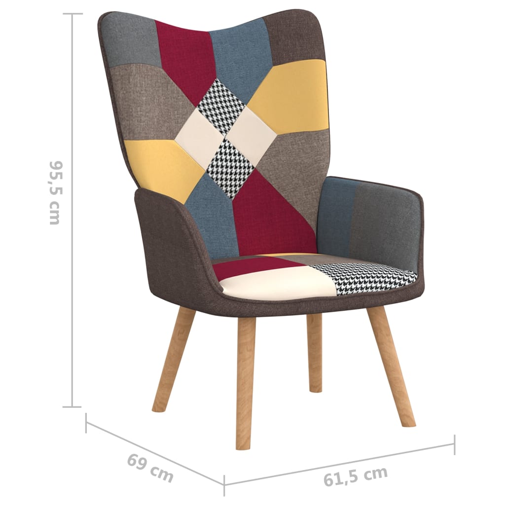 Scaun de relaxare, material textil, petice GartenMobel Dekor