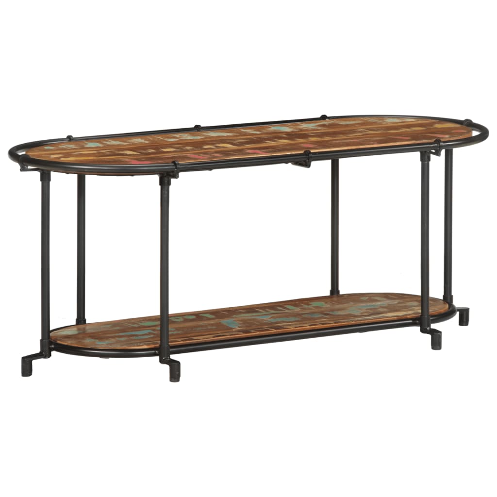 Dulap TV, 100x42x40 cm, lemn masiv reciclat GartenMobel Dekor
