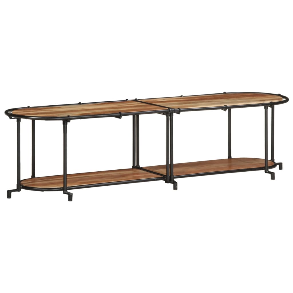 Dulap TV, 160x42x40 cm, lemn masiv de acacia GartenMobel Dekor
