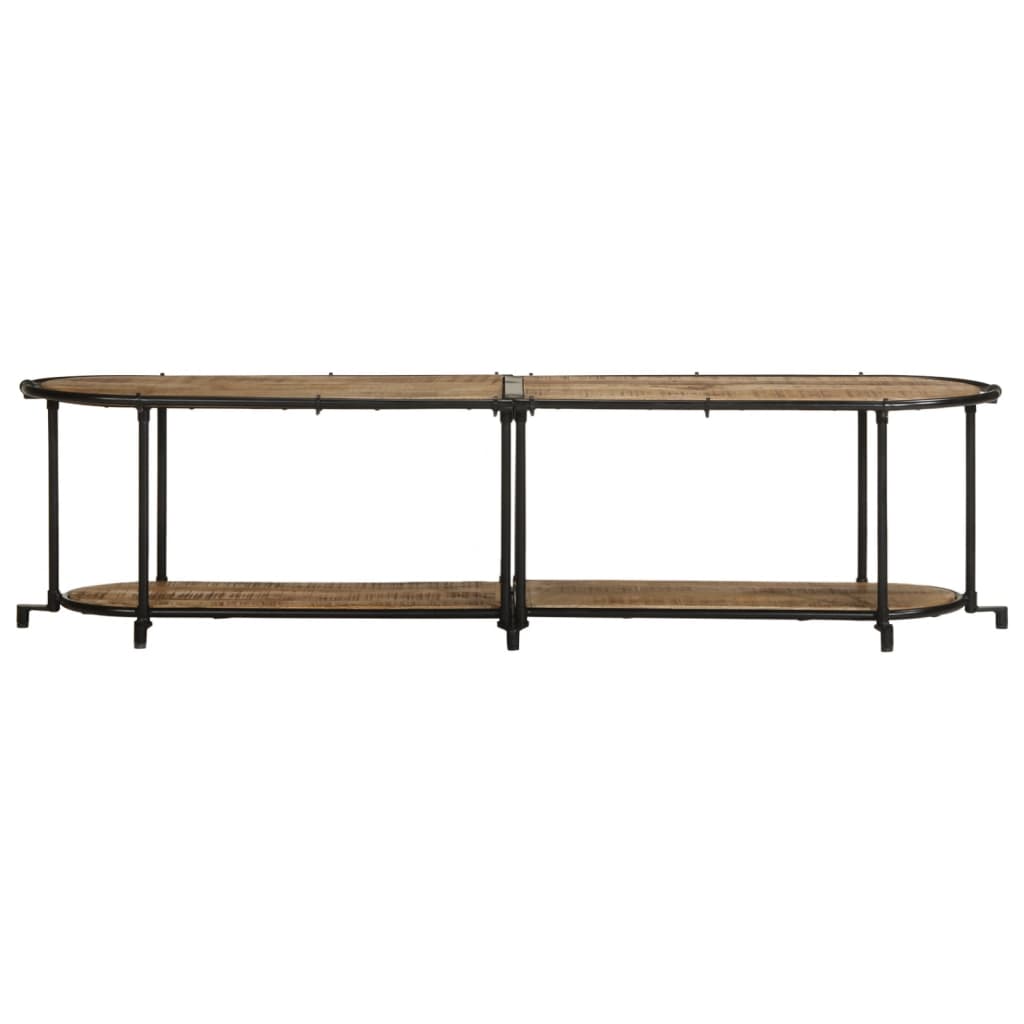 Dulap TV, 160x42x40 cm, lemn masiv mango brut GartenMobel Dekor