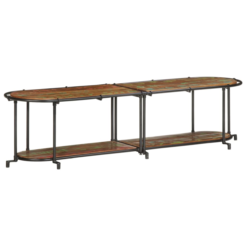 Dulap TV, 160x42x40 cm, lemn masiv reciclat GartenMobel Dekor