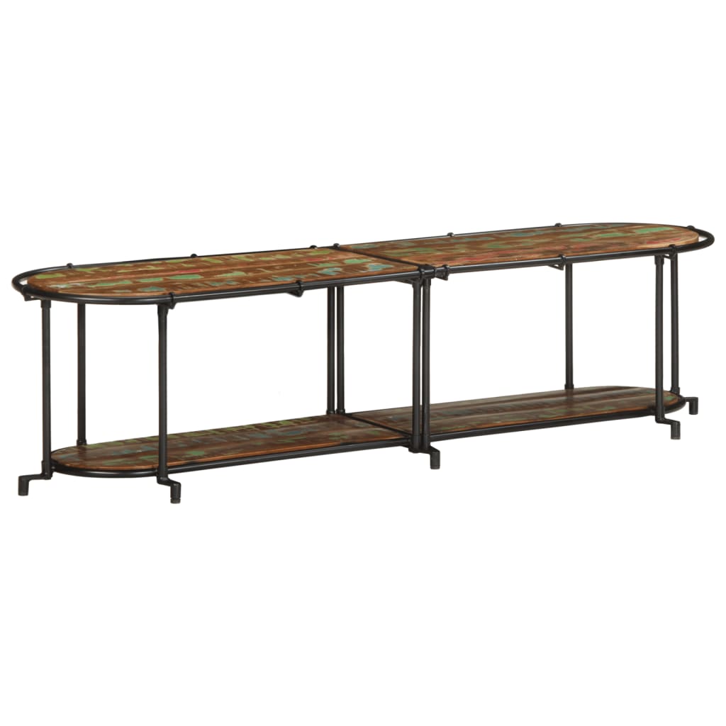 Dulap TV, 160x42x40 cm, lemn masiv reciclat GartenMobel Dekor