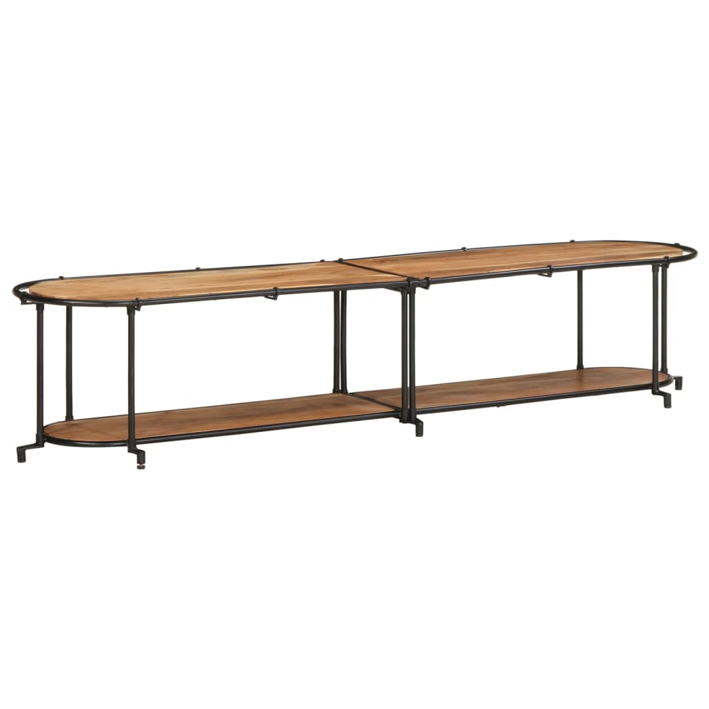 Dulap TV, 200x42x40 cm, lemn masiv de acacia GartenMobel Dekor