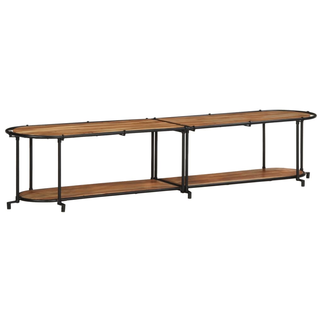 Dulap TV, 200x42x40 cm, lemn masiv de acacia GartenMobel Dekor