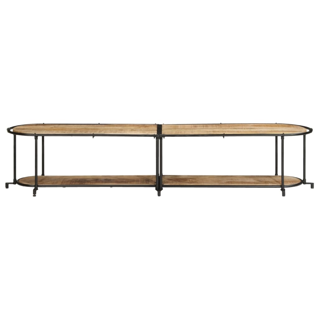 Dulap TV, 200x42x40 cm, lemn masiv mango brut GartenMobel Dekor