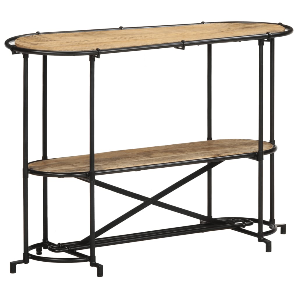 Masă consolă, 110x42x76 cm, lemn masiv de mango brut GartenMobel Dekor