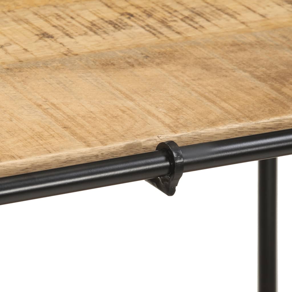 Masă consolă, 110x42x76 cm, lemn masiv de mango brut GartenMobel Dekor