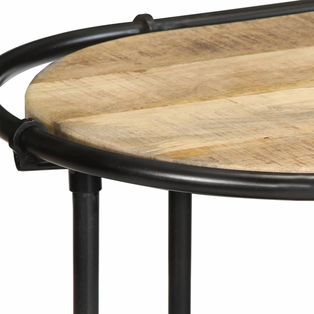 Masă consolă, 110x42x76 cm, lemn masiv de mango brut GartenMobel Dekor