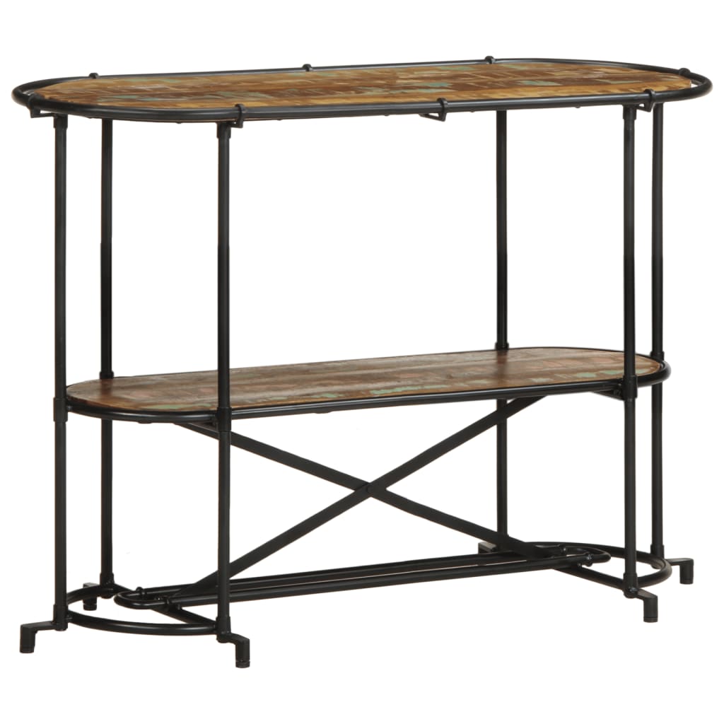 Masă consolă, 110x42x76 cm, lemn masiv reciclat GartenMobel Dekor