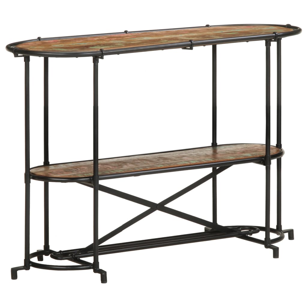 Masă consolă, 110x42x76 cm, lemn masiv reciclat GartenMobel Dekor
