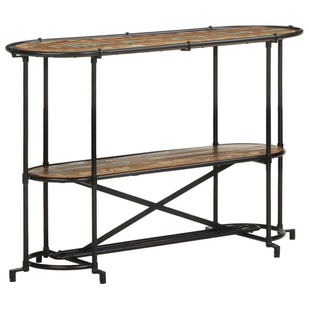 Masă consolă, 110x42x76 cm, lemn masiv reciclat GartenMobel Dekor
