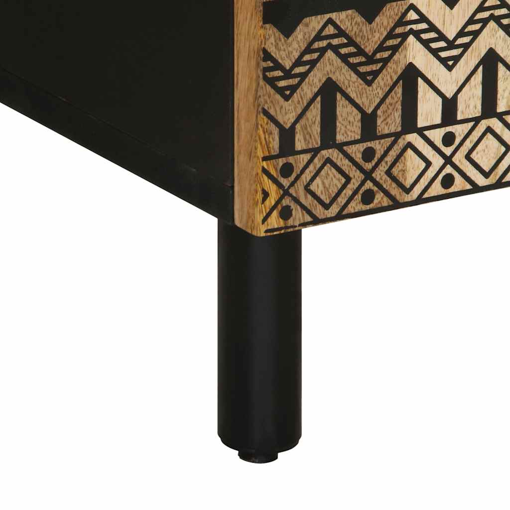 Dulap de baie, 38x33,5x160 cm, lemn masiv de mango GartenMobel Dekor