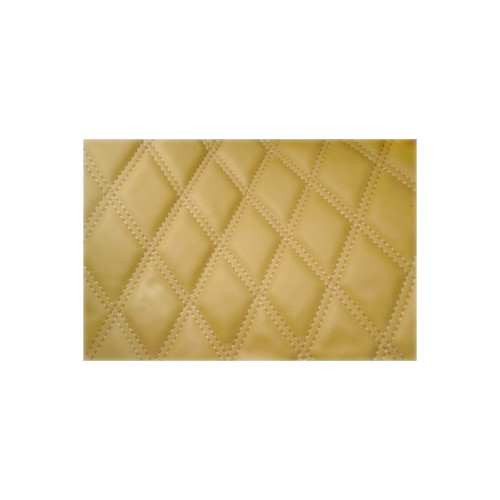 Material imitatie piele tapiterie romb bej / cusatura bej. Cod: Y01BB Automotive TrustedCars