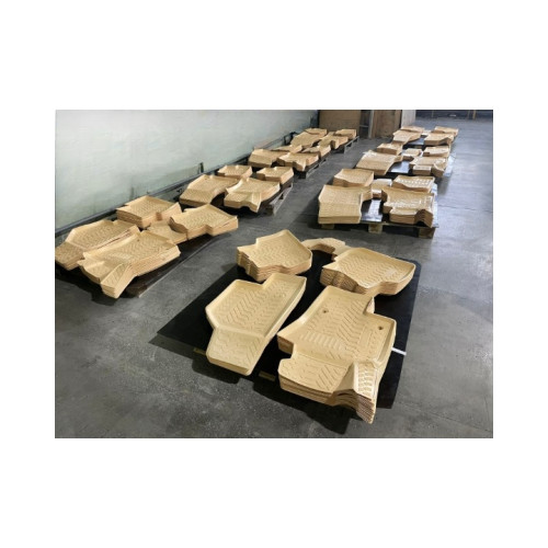 Covoare cauciuc tavita Bej compatibile Volkswagen Passat CC 2008-2016 Cod: 3D 62062B / A10 Automotive TrustedCars