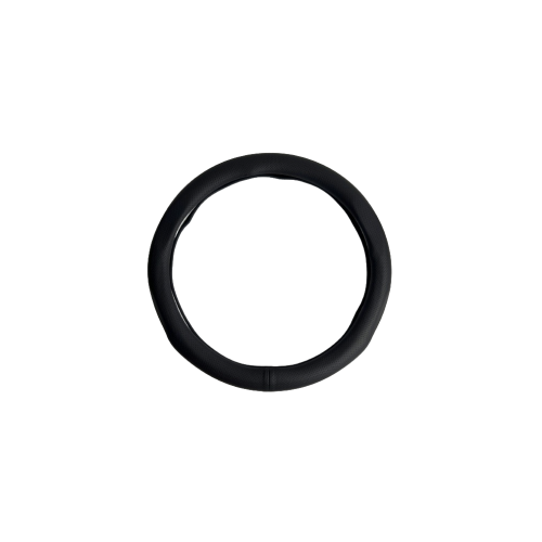 Husa volan imitatie piele cu gaurele marime 3XL culoare Negru Cod: A122 Automotive TrustedCars