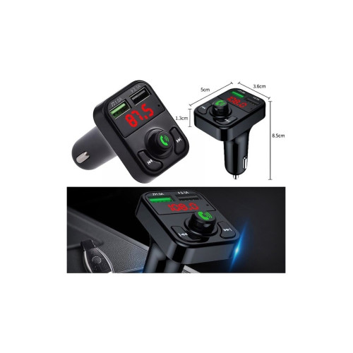 Modulator MP3 auto cu funcție handsfree și Bluetooth pentru 12V Cod: X3 Bluetooth Automotive TrustedCars