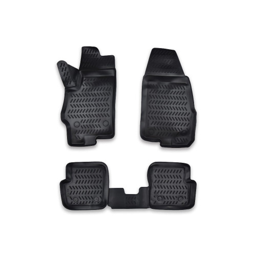 Covoare cauciuc tavita compatibile Fiat Punto 2005-2018 Cod: 3D AP-1203 / A80-X106v2 Automotive TrustedCars