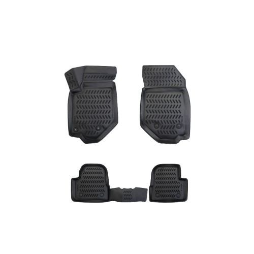 Covoare cauciuc tavita compatibile Ford Fiesta 2018-> Cod: 3D AP-1170 / A80-X116 Automotive TrustedCars