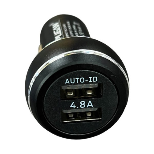 Incarcator auto 4.8A cu cablu tip lightning 12-24V Cod: PG-260I PREMIUM Automotive TrustedCars