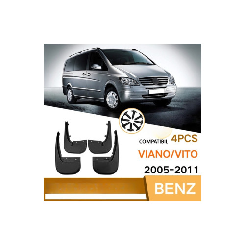 Aparatori noroi compatibile Mercedes Vito / Viano 2005-2011 Cod: MUD1151/ CH-4 Automotive TrustedCars