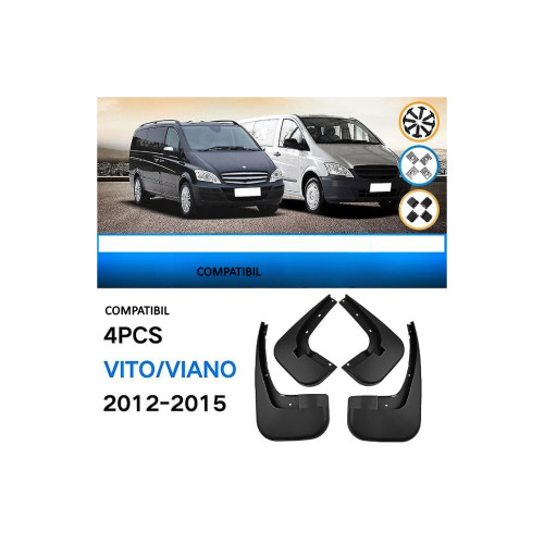 Aparatori noroi compatibile Mercedes Vito / Viano 2012-2015 Cod: MUD1150/ CH-4 Automotive TrustedCars