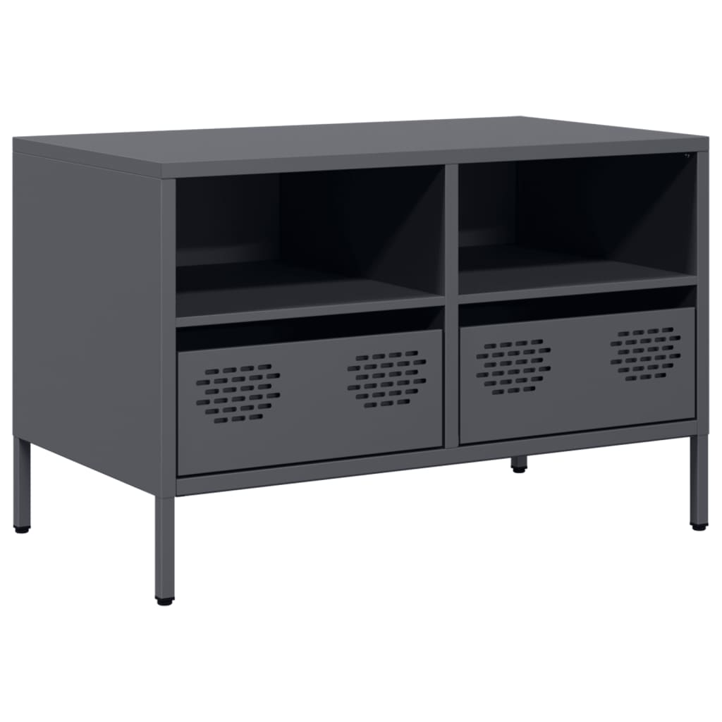 Dulap TV, antracit, 68x39x43,5 cm, oțel laminat la rece GartenMobel Dekor