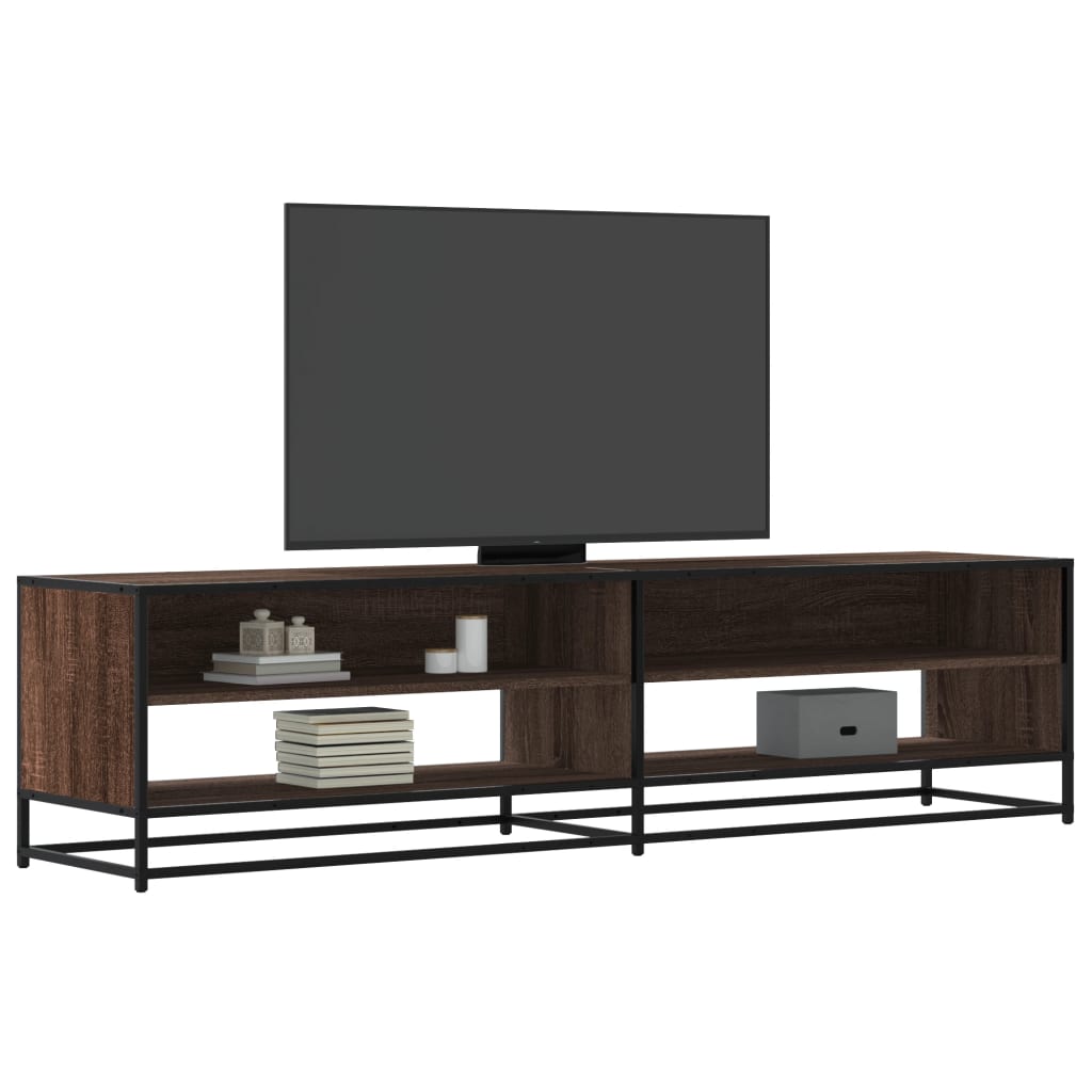Dulap TV, stejar maro, 180,5x40x46 cm, lemn prelucrat GartenMobel Dekor