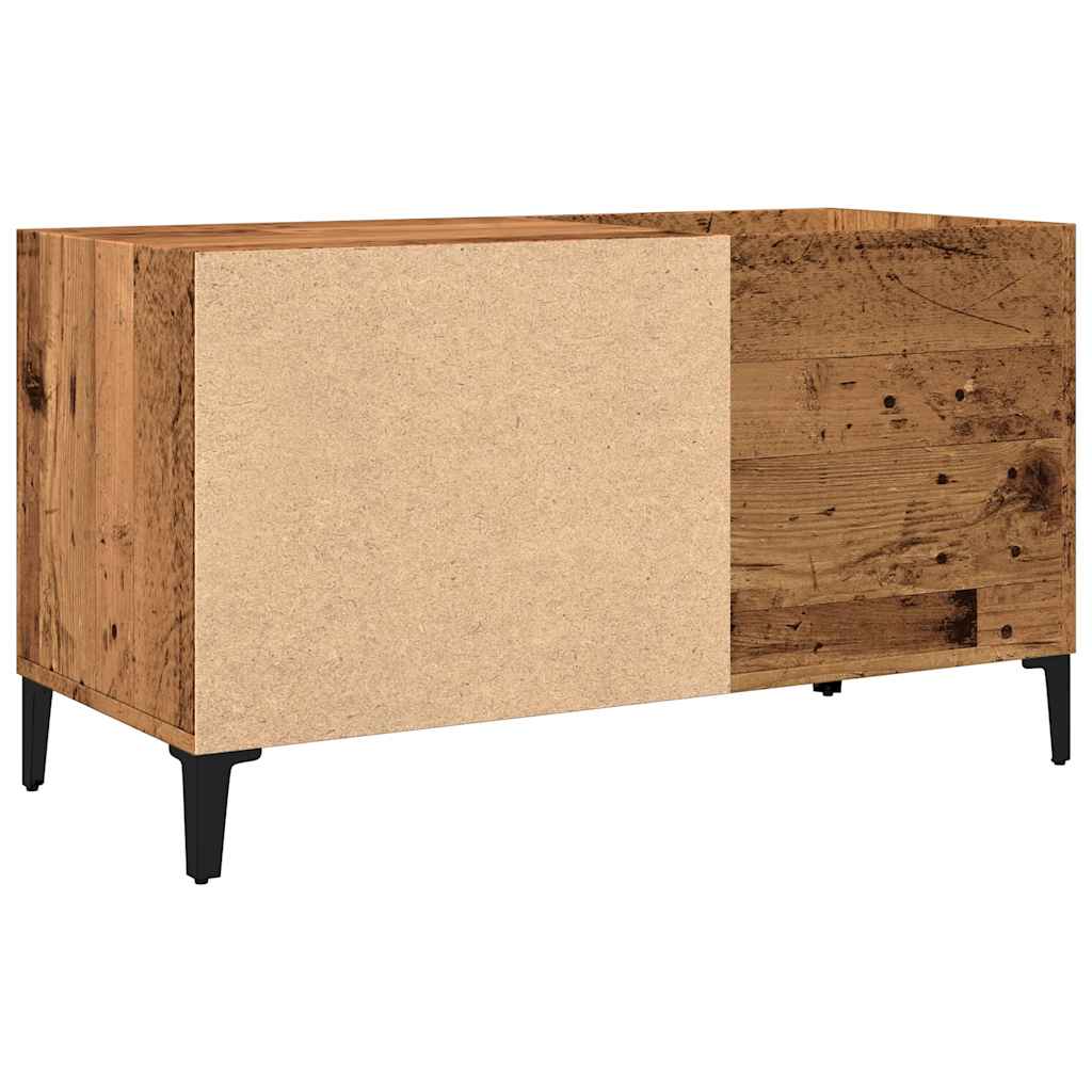 Dulap pentru discuri, lemn vechi, 84,5x38x48 cm, lemn prelucrat GartenMobel Dekor
