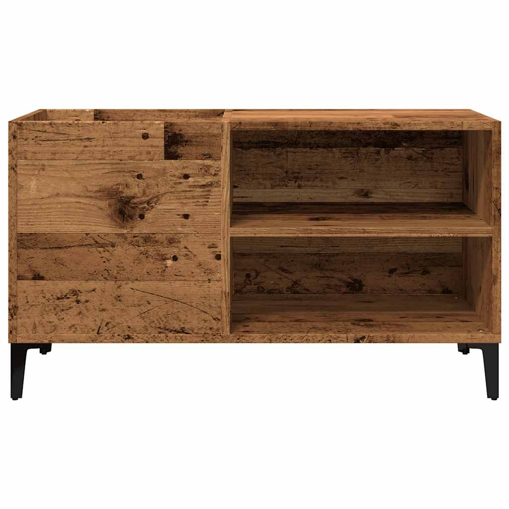 Dulap pentru discuri, lemn vechi, 84,5x38x48 cm, lemn prelucrat GartenMobel Dekor
