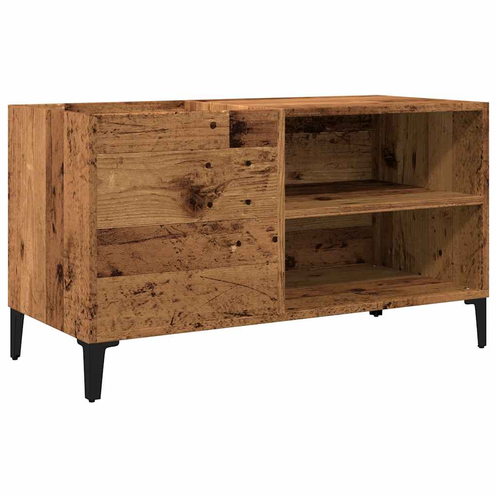 Dulap pentru discuri, lemn vechi, 84,5x38x48 cm, lemn prelucrat GartenMobel Dekor