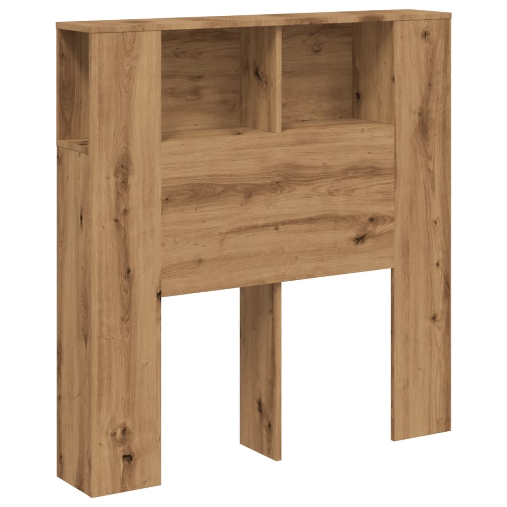 Tăblie pat dulap stejar artizanal 100x19x104,5cm lemn prelucrat GartenMobel Dekor